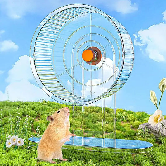 Pet Hedgehog Wheel Hamster Spinner Chinchilla Wheel Cage Accessories Small Animals Running Wheels Guinea Pigs Exercise Toys