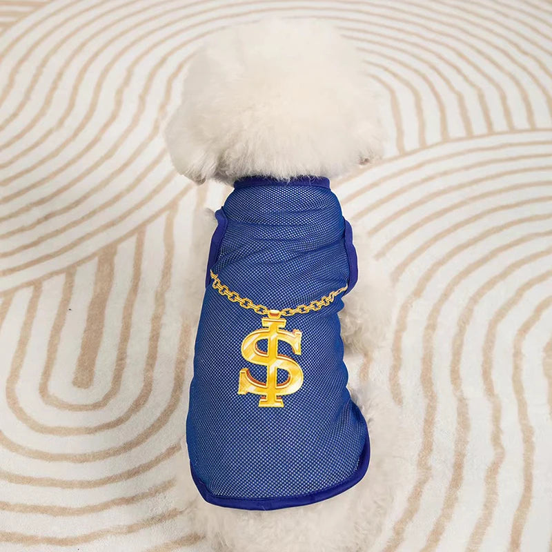 Fashion Cat Clothes Pet Dog Clothes for Small Dogs Chihuahua French Bulldog Summer Vest T Shirt Super Cool Lovely Puppy Clothing