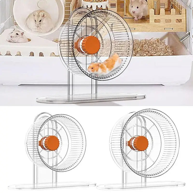 Pet Hedgehog Wheel Hamster Spinner Chinchilla Wheel Cage Accessories Small Animals Running Wheels Guinea Pigs Exercise Toys