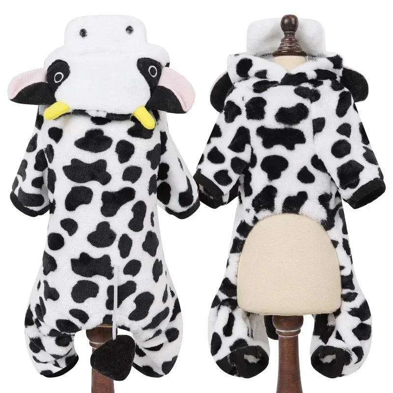 Thickened Warm Dog Clothes Pet Clothes for Small Medium Dogs Chihuahua Teddy Puppy Cat Dinosaur Outfit Pet Dog Hoodies