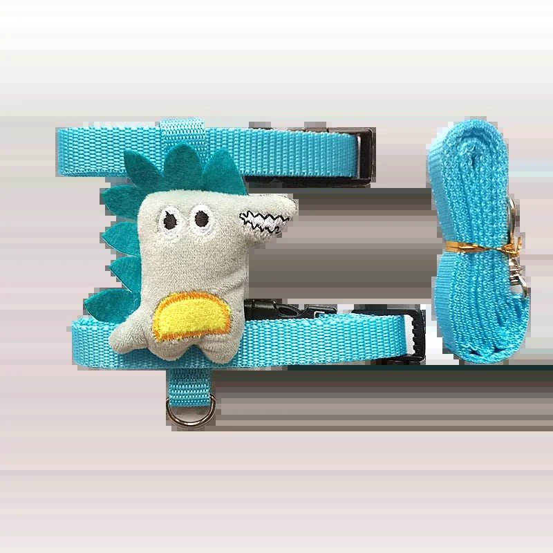 Walking Bunny Guinea Pig Harness for Small Animals Cute Pet Rabbit Harnesses and Leash Set Chinchilla Pigs Mascotas Accessories