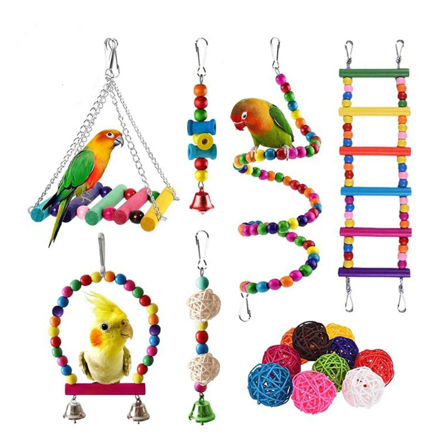 Funky Toys For Your Funky Parrot