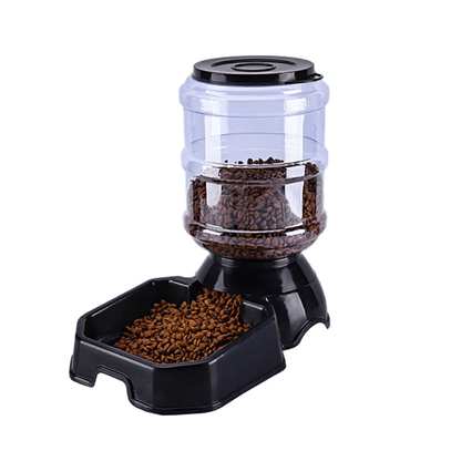 3.8 L Automatic Pet Feeder Dog Cat Drinking Bowl Large Capacity Water Food Holder Dispenser Detachable Feeding Fountain BPA Free