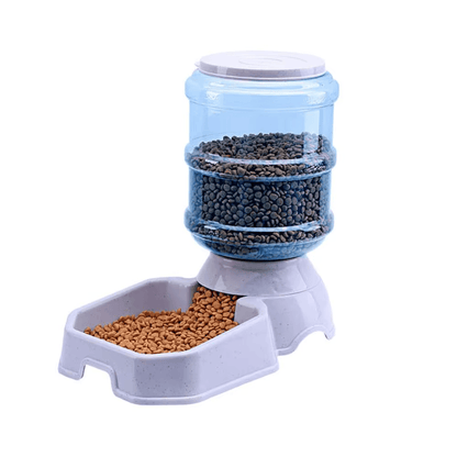 3.8 L Automatic Pet Feeder Dog Cat Drinking Bowl Large Capacity Water Food Holder Dispenser Detachable Feeding Fountain BPA Free